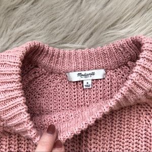 Madewell Sweaters - Madewell Swing Crop Sweater in Pink Madewell Sweaters - Madewell Swing Crop Sweater in Pink